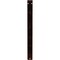 Ekena Millwork Miller Wrought Iron Bracket, (Single center brace), Antiqued Copper 1 1/2"W x 12"D x 15"H BKTM01X12X15SMIACO - alternate 3